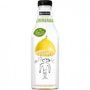 MINUTE MAID limon & nada botella 1 L